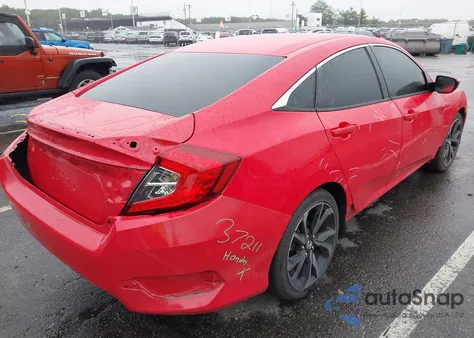 2020 Honda Civic Sport from USA, damaged, VIN 2HGFC2F84LH509424